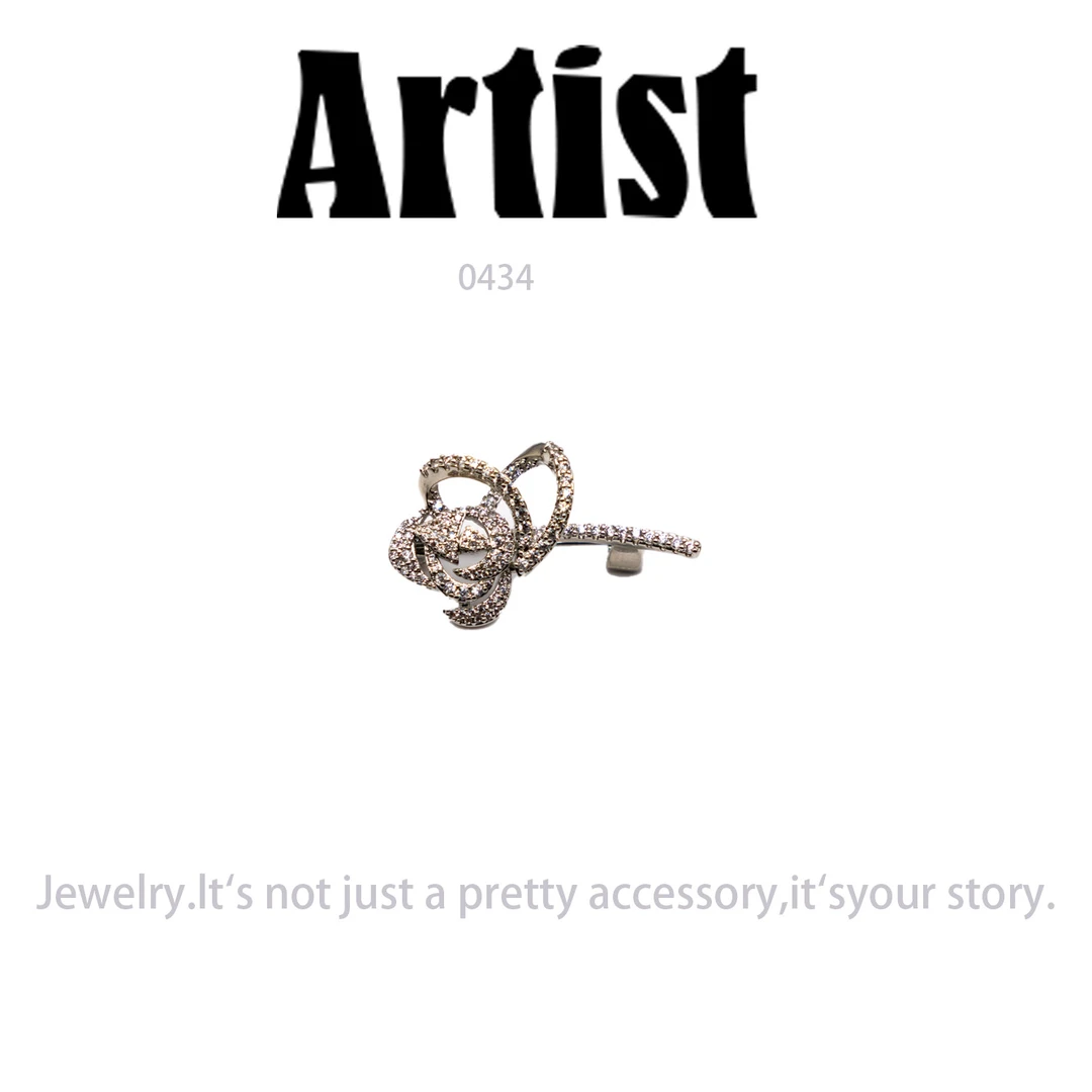 铜合金胸针 时尚百搭气质胸针～0434