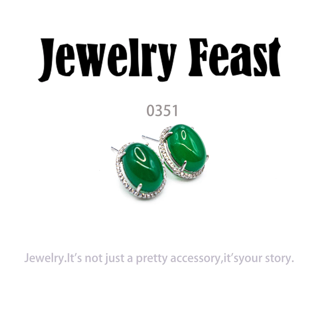 铜合金耳饰 JF时尚气质轻奢耳环新款小众设计高级感耳饰～0351