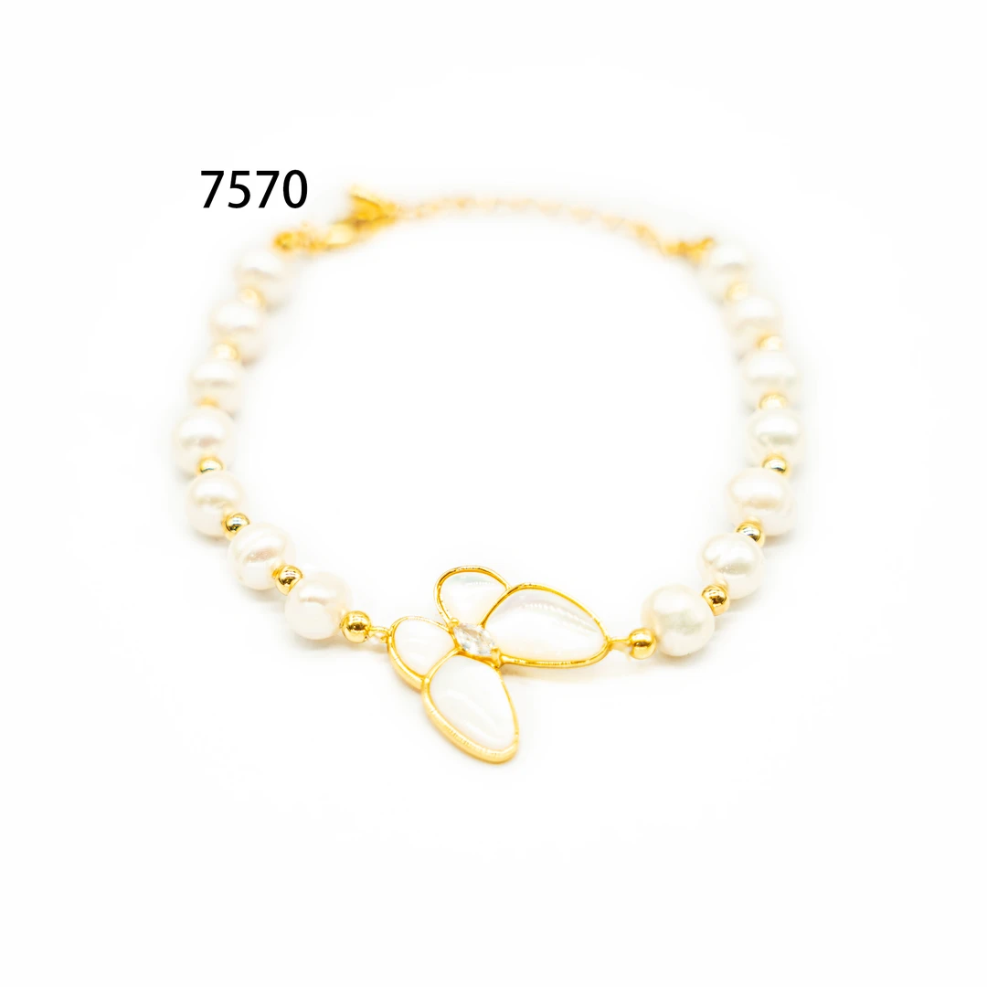 铜合金手链 轻奢设计师手链~7570