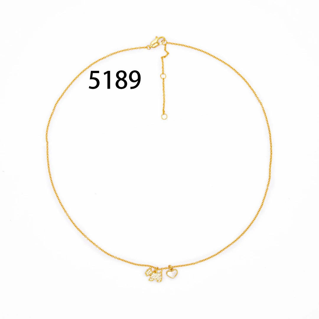 铜合金项链 时尚百搭轻奢设计师项链~5189