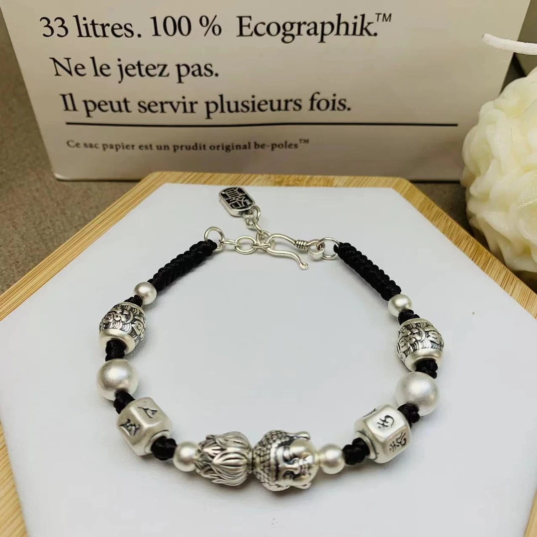 925银手链 【匠心银饰】手链编织情人节生日告白送老婆送女友礼物