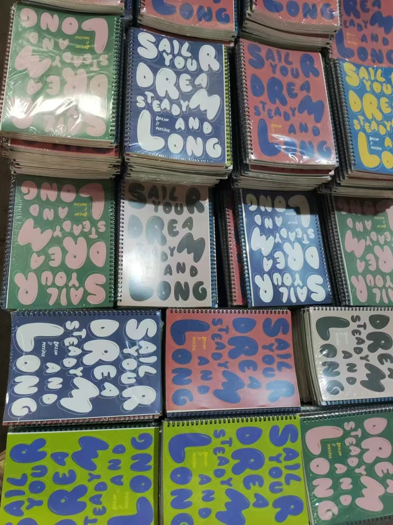 B5加厚大号线圈字母横线本60张（4本）