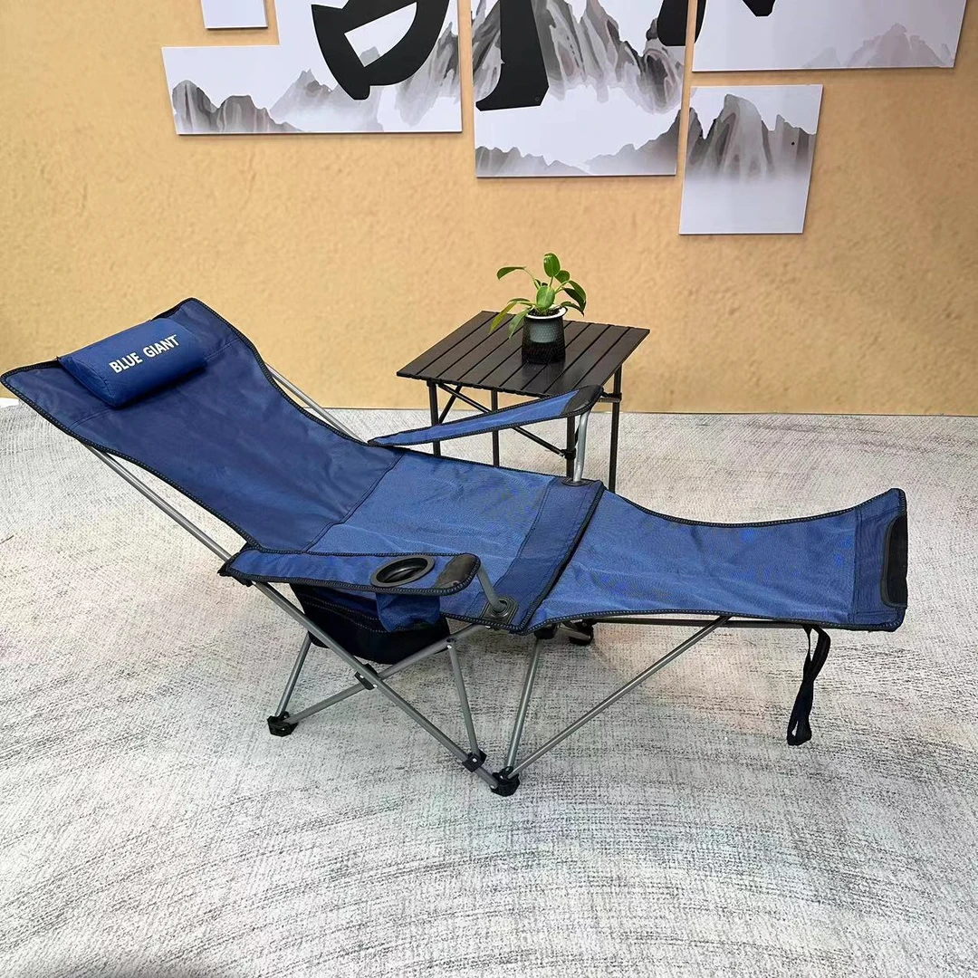 BLUEGIANT便携式折叠床办公户外露营烧烤高质量躺椅折叠午休