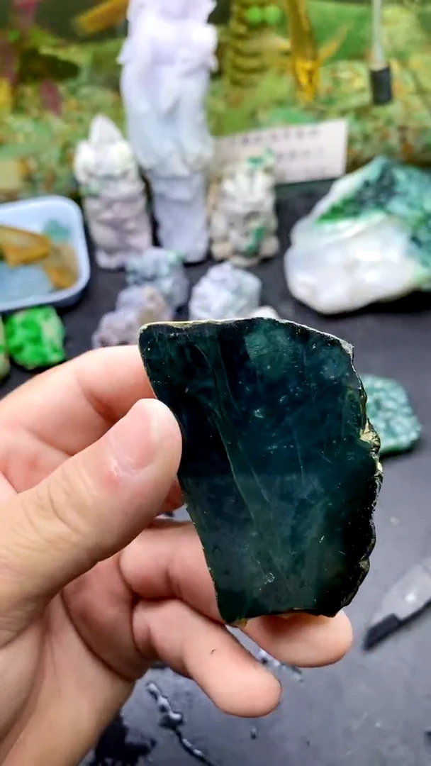 【闪购商品】翡翠颈饰未镶嵌448天然翡翠