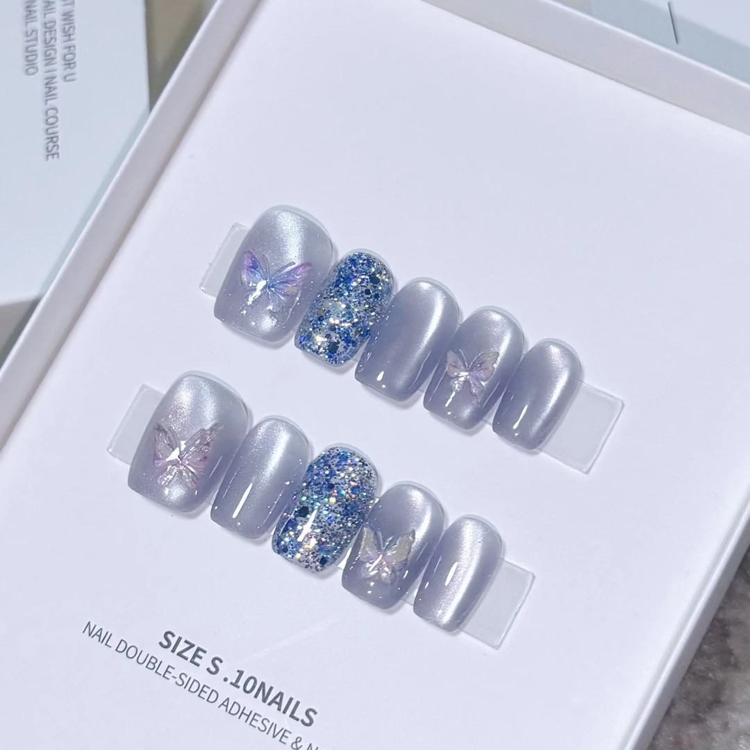 【屋顶鸢尾】豌豆's Nail art 设计师穿戴甲