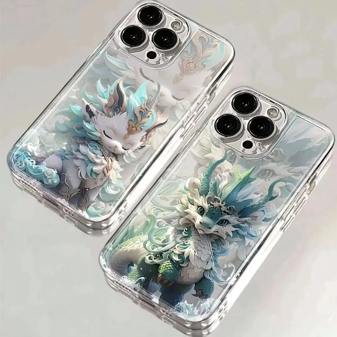 龙年吉祥暴富iphone15苹果小众14promax软胶13pro透明12个性11p