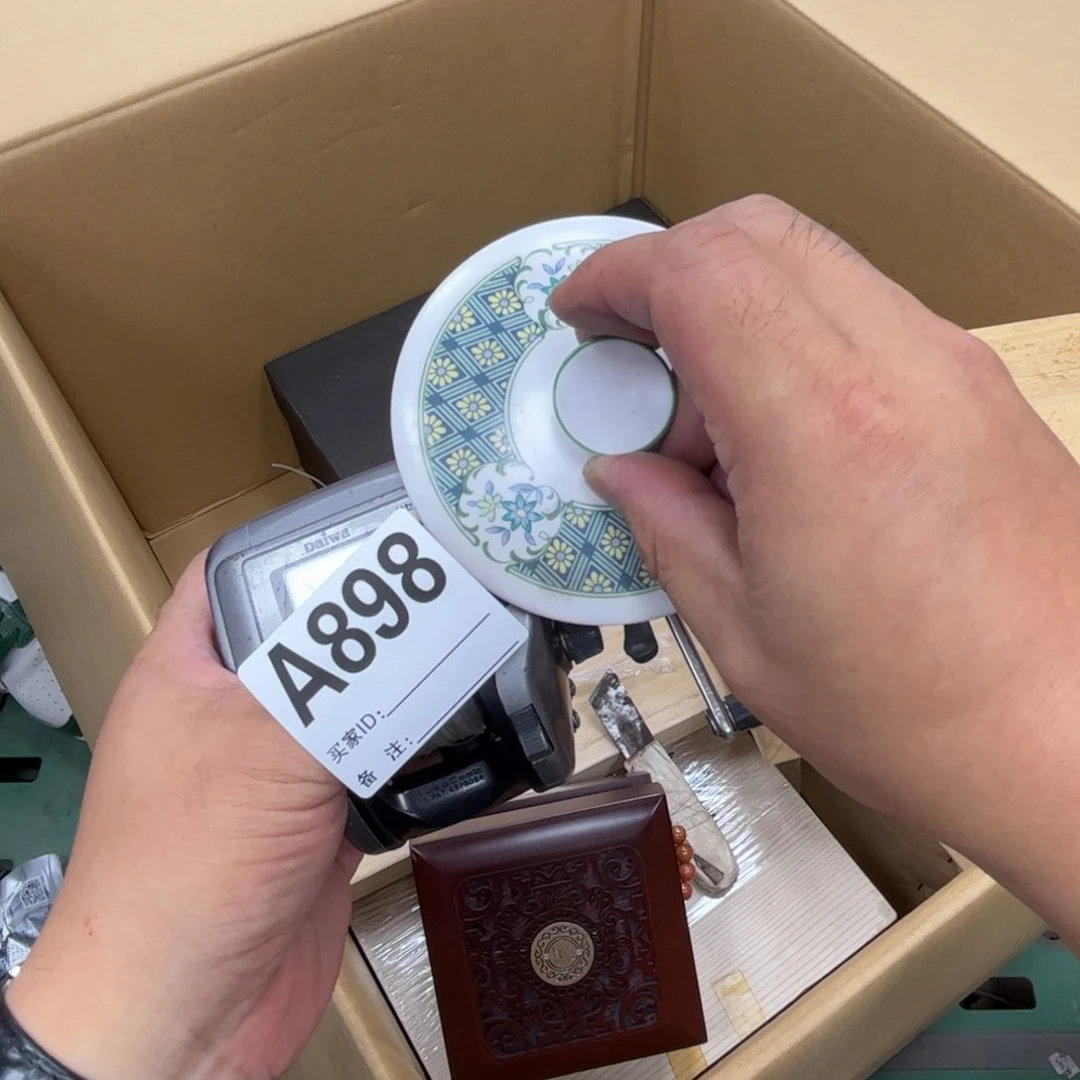 瓷片三***?摆件工艺品摆件666