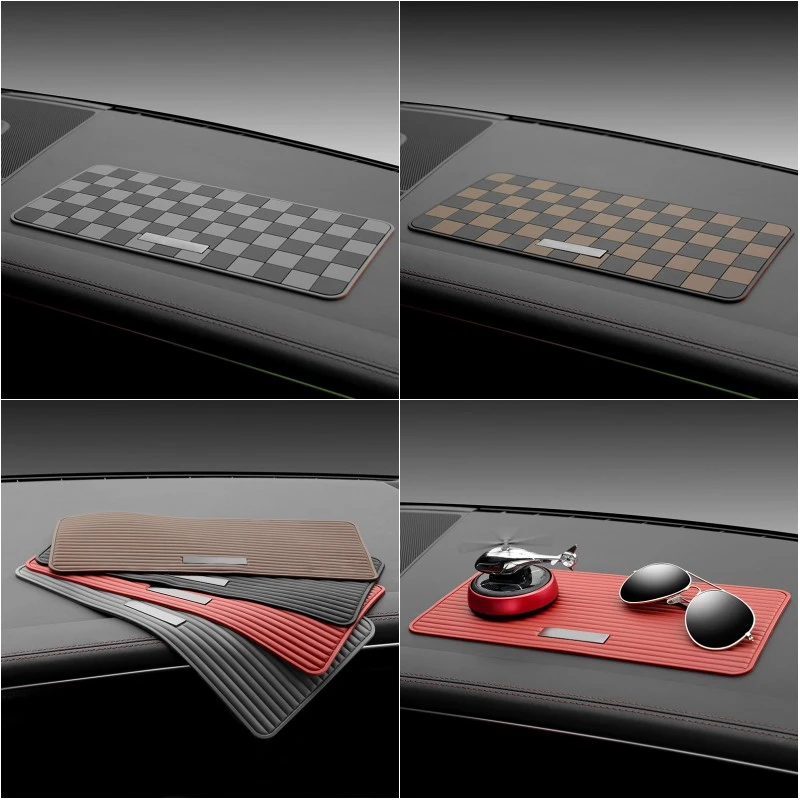 G古★轻奢爱车仪表台车载中控台大号车用置物垫香水垫摆件耐高温