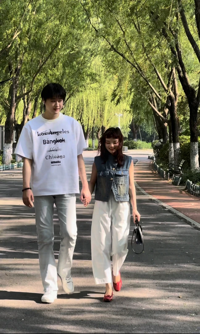 【现货】小个子改版弯刀裤女夏百搭时尚香蕉裤宽松阔腿休闲裤