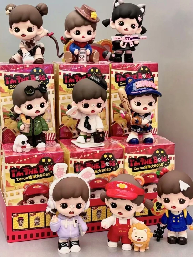 【直播拆】Zoraa我是大boss（国版）高质量盲盒可爱礼物手办摆件收藏