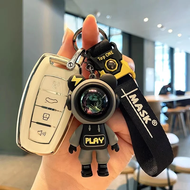 适用哈弗h6钥匙套国朝版m6第三代f7哈佛赤兔大狗h2s车钥匙包壳扣