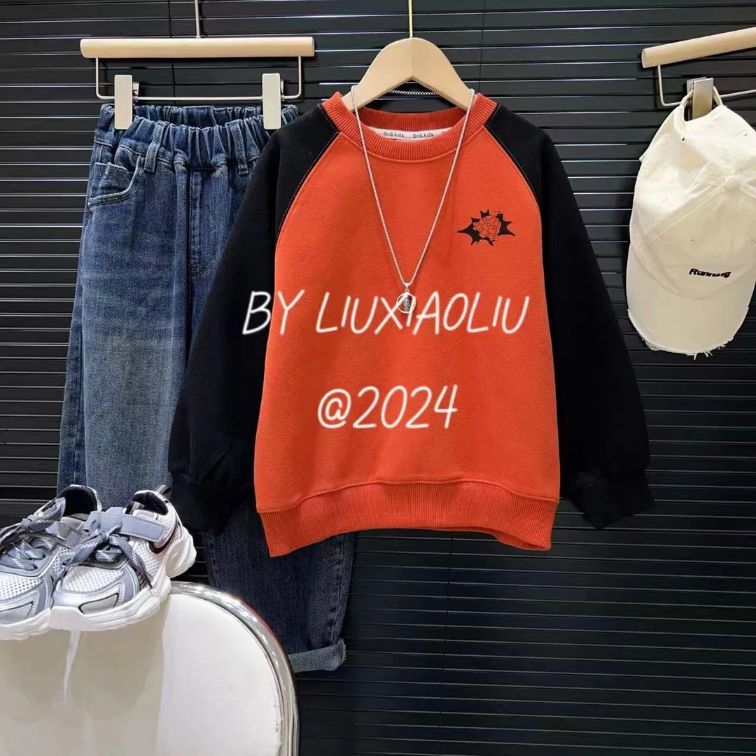 杭州六小六正版 BY LIUXIAOLIU韩版高货秋季儿童卫衣2270