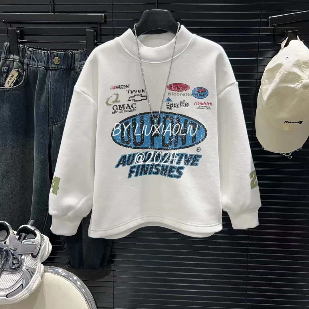 杭州六小六正版 BY LIUXIAOLIU韩版高货冬季儿童加绒卫衣12795