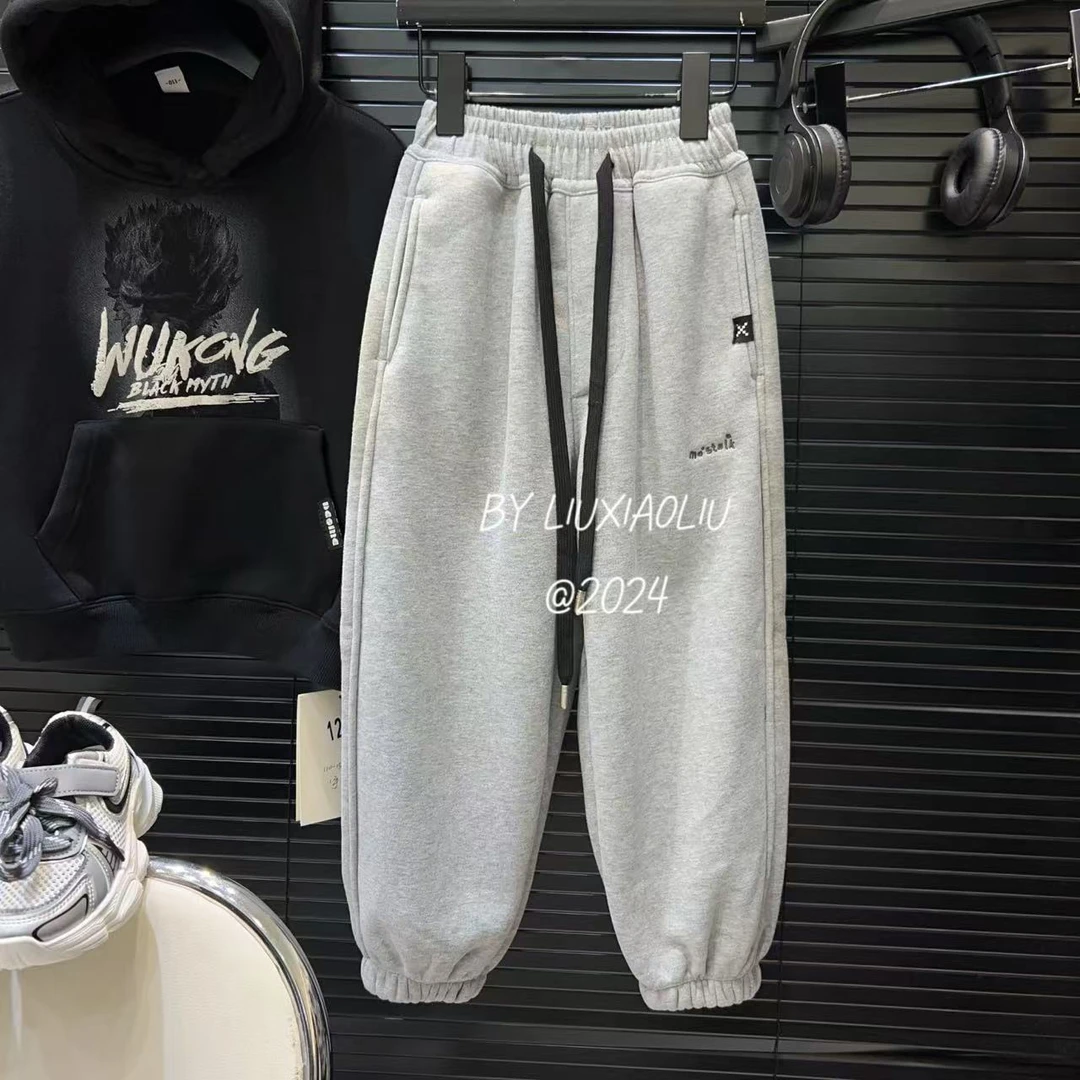 杭州六小六正版 BY LIUXIAOLIU冬季儿童加绒卫裤12564