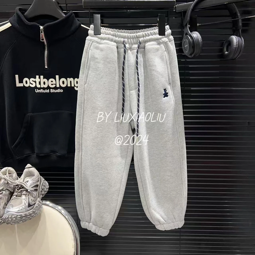 杭州六小六正版 BY LIUXIAOLIU冬季儿童加绒卫裤12950