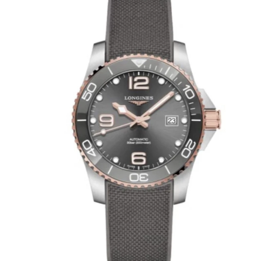 99新 Longines/浪琴 康卡斯/男士自动表径41/公价16400/2022年