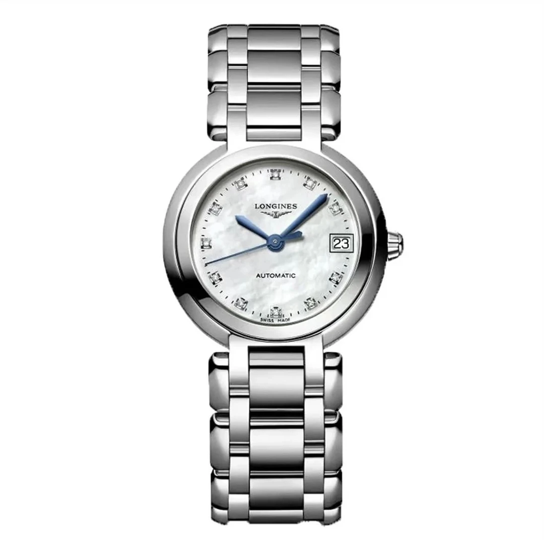 99新 Longines/浪琴 心月贝母款/女士单表自动表径26.5