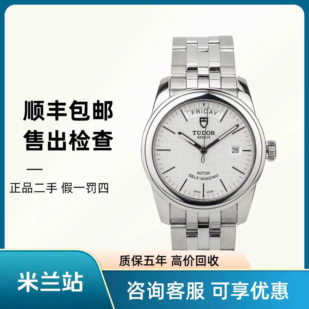 95新 TUDOR/帝舵 骏珏系列/男士单表/表径39/自动机械
