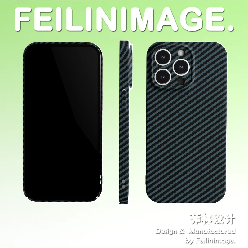炭纤纹苹果14手机壳iPhone11/13promax菲林壳复古