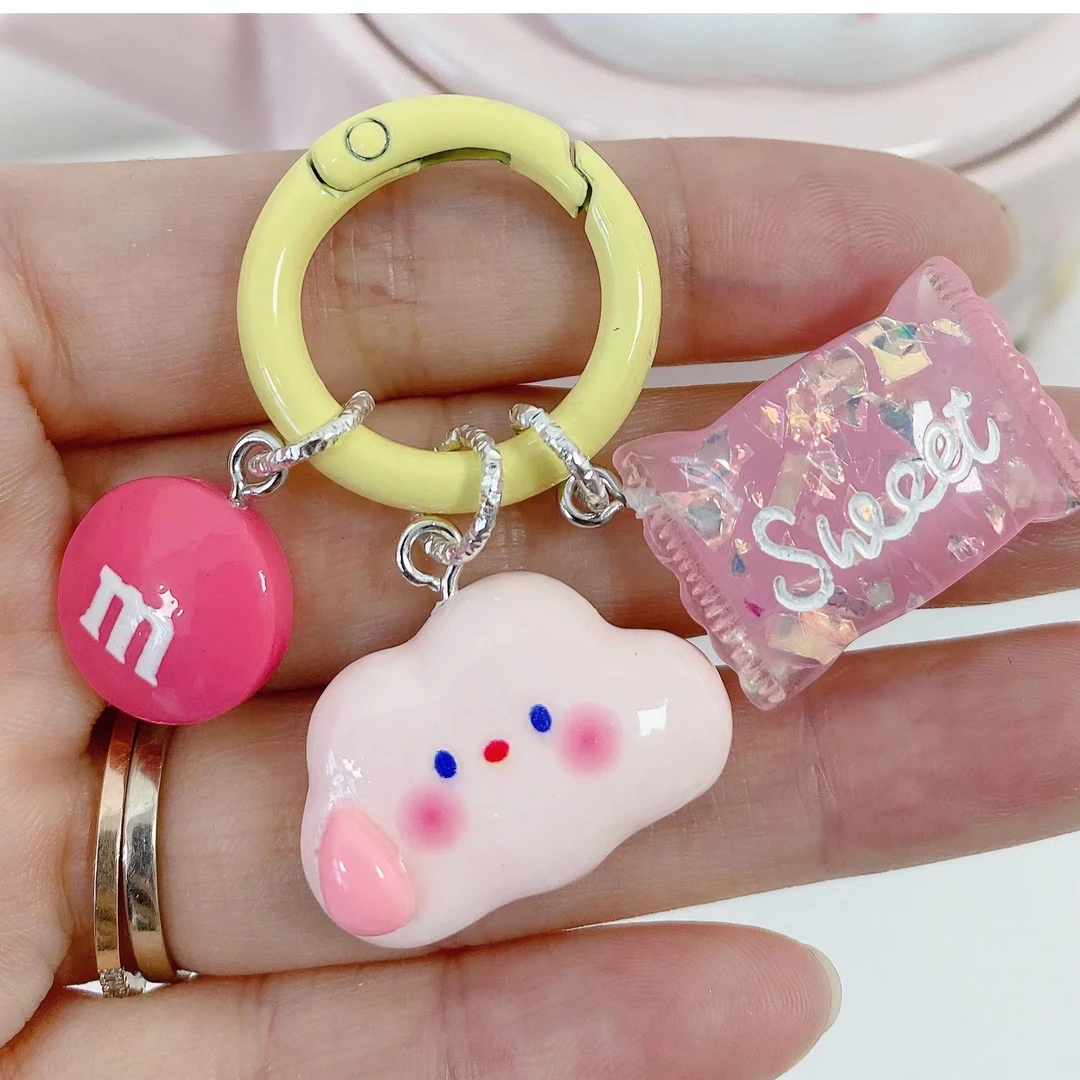 美美哒 手工钥匙链diy 手指制品默认微瑕 不售后