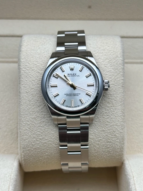 99新全套全长 Rolex/劳力士 女款蚝式恒动276200（银盘）28mm