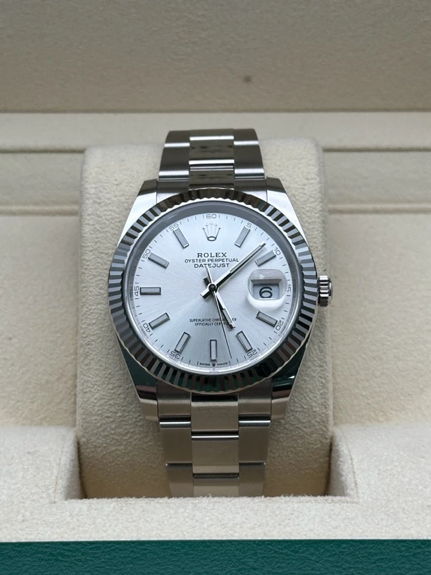 99新全套全长 Rolex/劳力士 日志126334（板带银条）