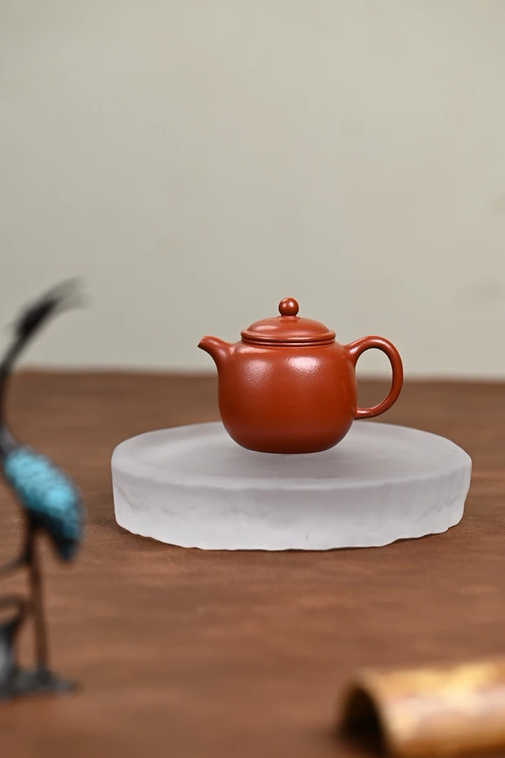 『匏尊』 皱皮朱泥·容量100cc·9孔出水