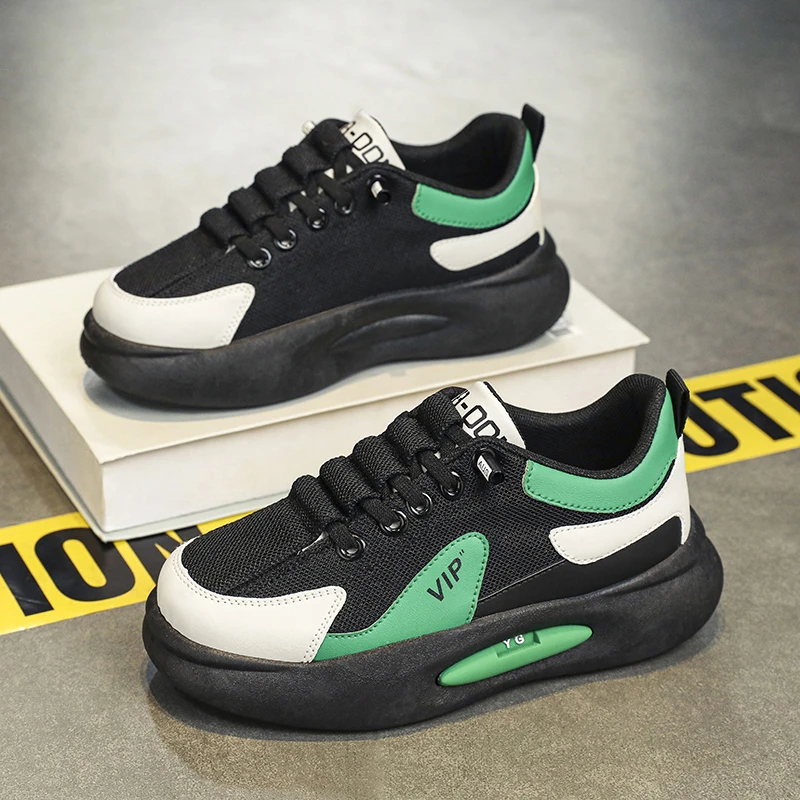 男童鞋子秋季2025新款儿童运动鞋中大童老爹鞋男孩小学生透气板鞋