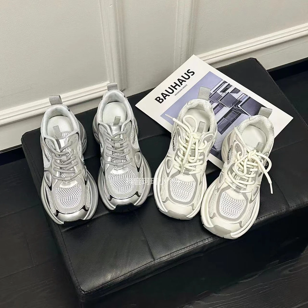 HelloKeKe【小鹿】7cm跟 小个子定制秋季增高厚底百搭休闲老爹鞋