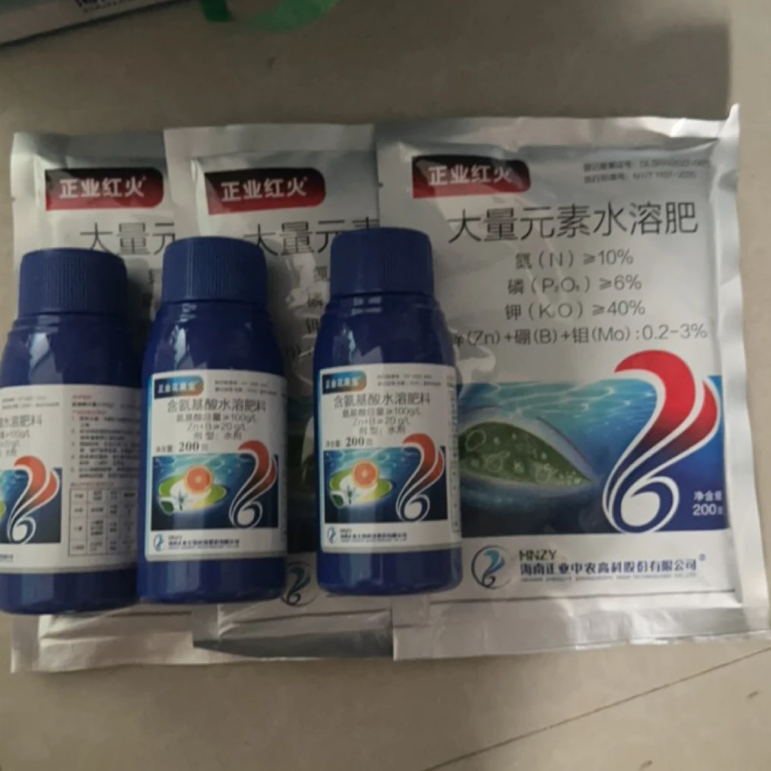 叶面肥 正业红火+花果宝（3+3）