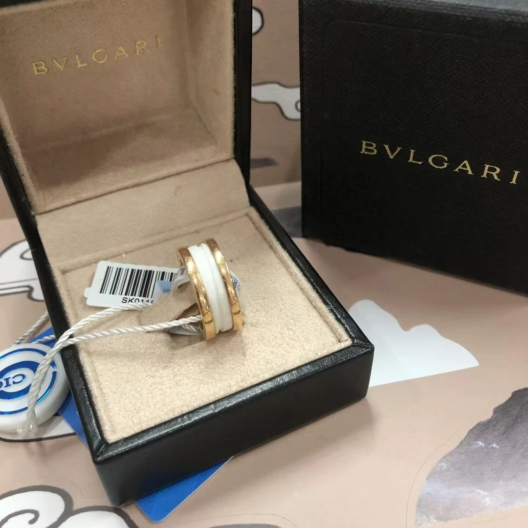 95新 BVLGARI/宝格丽 安洁利严选 戒指/sk0118654