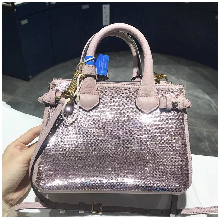 95新 BURBERRY/博柏利 安洁利田哥手提包/BK0115165