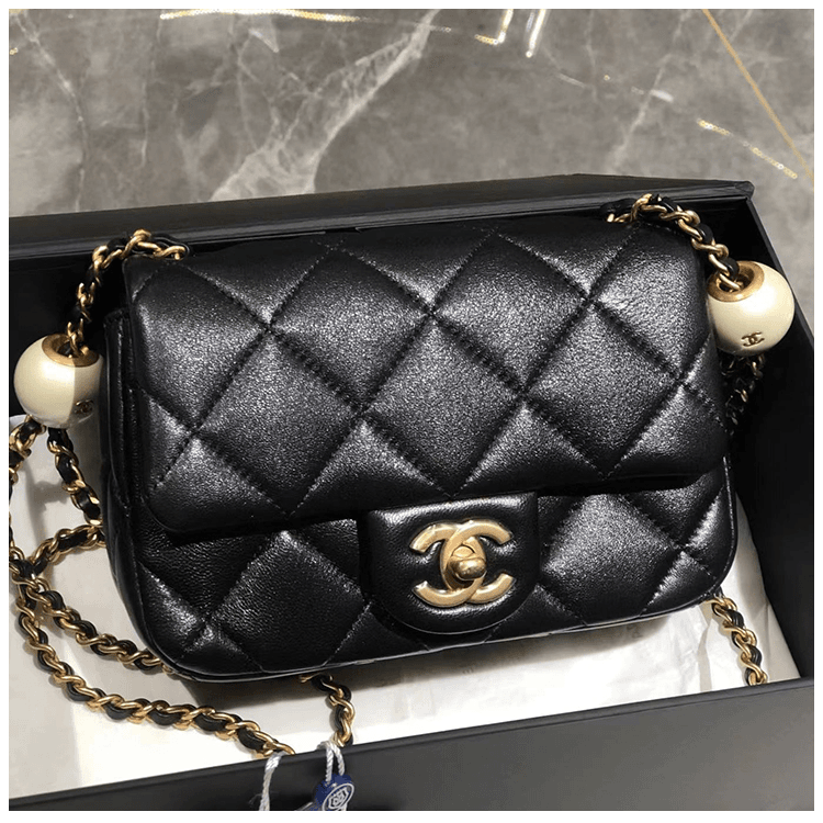 95新 Chanel/香奈儿 安洁利田哥链条包/BK0132381