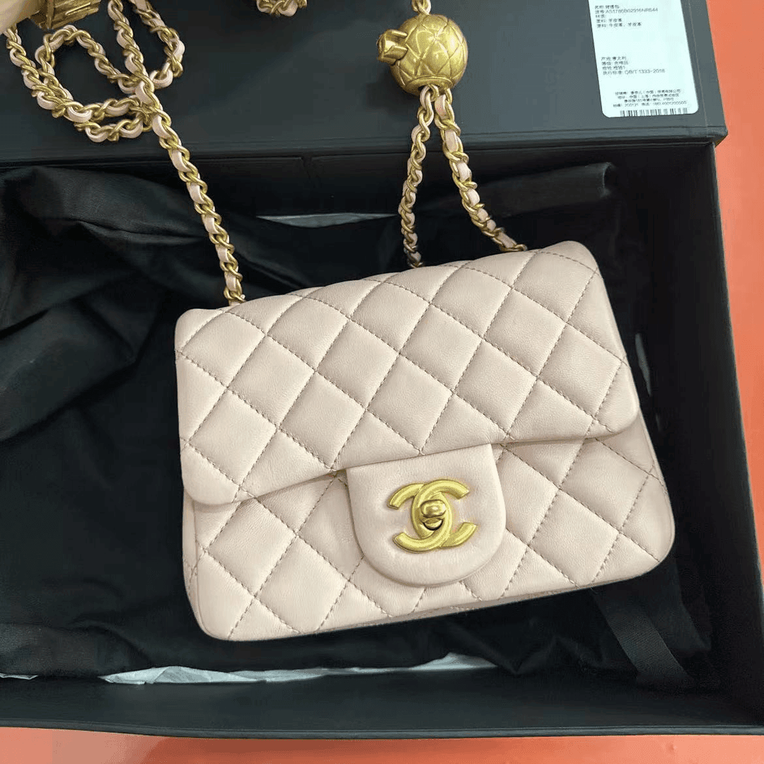 95新 Chanel/香奈儿 安洁利田哥链条包/BK0124348