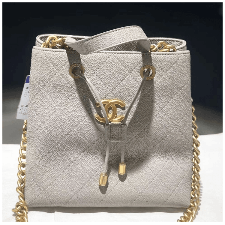 95新 Chanel/香奈儿 安洁利田哥抽绳包/BK0135498