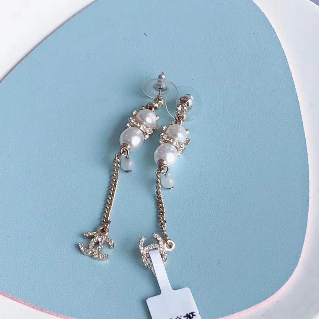 95新 Chanel/香奈儿 安洁利田哥耳钉/SK0112675