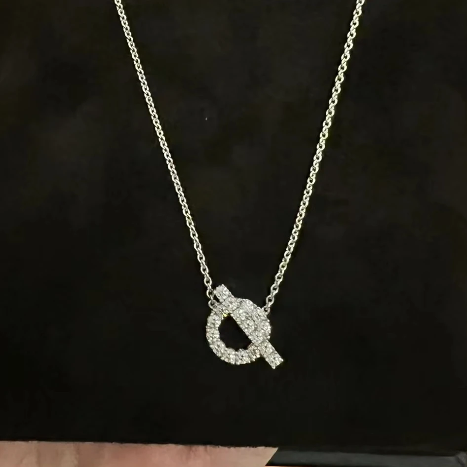 95新 Hermes/爱马仕 安洁利田哥项链/SK0111656