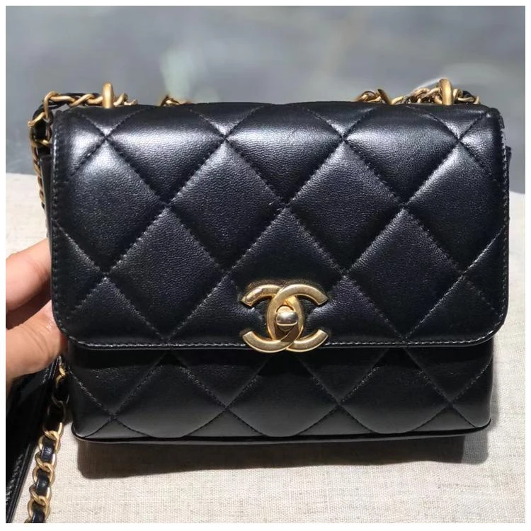 95新 Chanel/香奈儿 安洁利田哥链条包/BK0135451