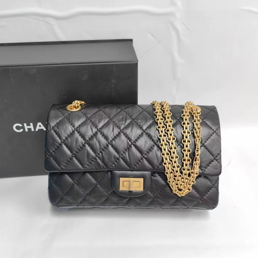 95新 Chanel/香奈儿 全款39800安洁利田哥单肩包/QQ011212