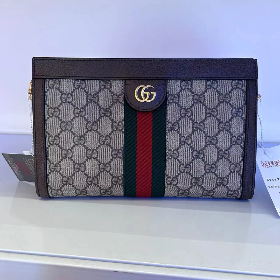 95新 GUCCI/古驰 安洁利严选夹子包/ZH1220060