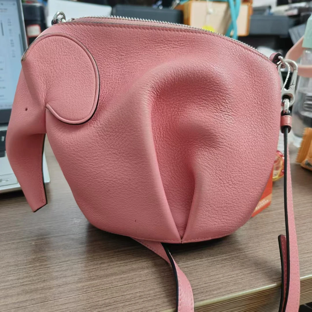 95新 LOEWE/罗意威 99新 罗意威 安洁利 小象包/k816171 链条包