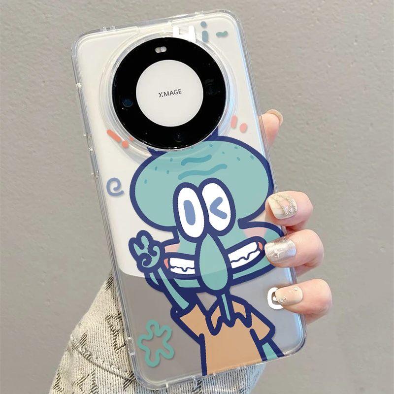 适用华为P60手机壳p30pro/mate60pro/p30软软套tpu超薄ins风全包