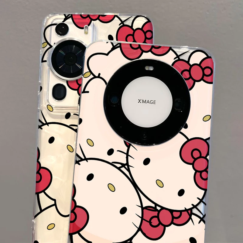 适用华为p60art手机壳mate60pro+/p40pro/mate30pro简约tpu超薄女