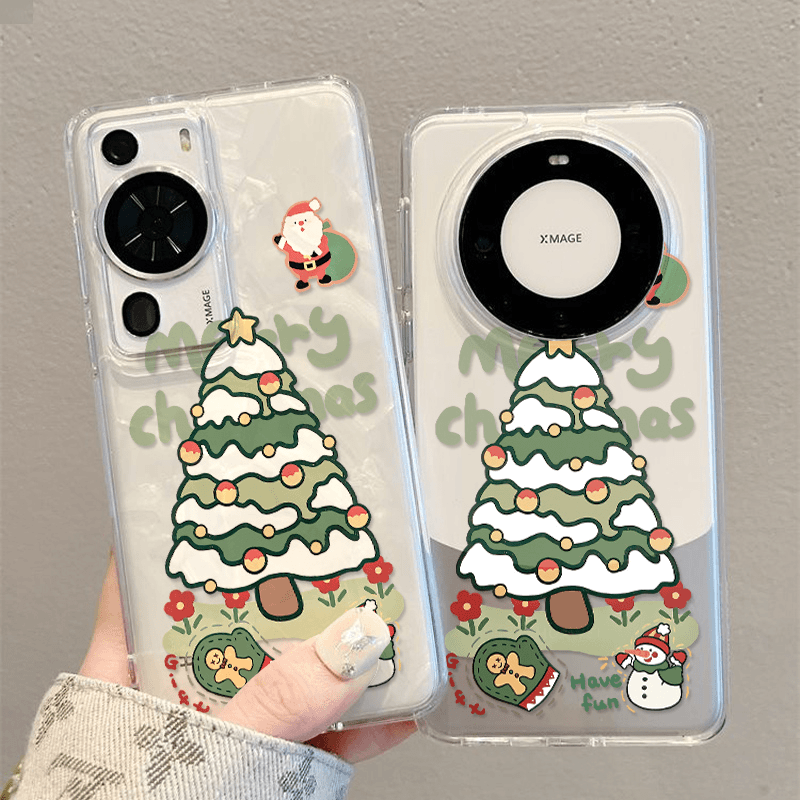 适用华为mate40pro手机壳mate60pro+/p60art/p60防摔tpu超薄软边