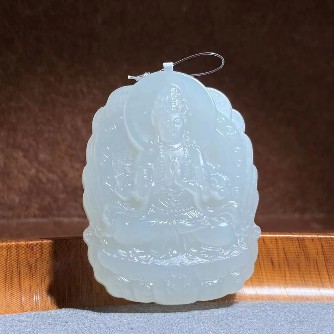 【张老斯珠宝】天然和田玉吊坠lx12690（多样性发货 拍一发一）
