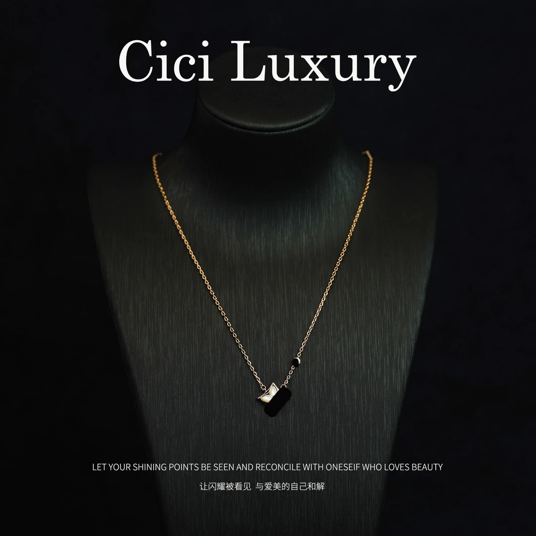 轻奢项链XL-3032【朝花夕拾】高级感气质百搭