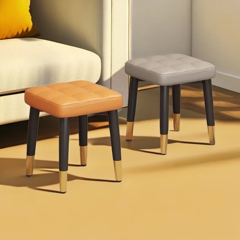 儿童凳可叠放小凳子客厅软垫加厚椅子洗脚凳家用板凳茶几换鞋矮凳