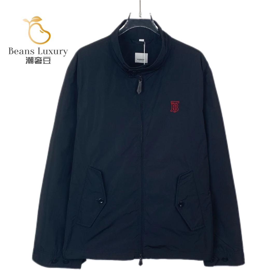 BURBERRY/博柏利99新/潮奢豆 严选/TB字母标识拉链夹克/H10098