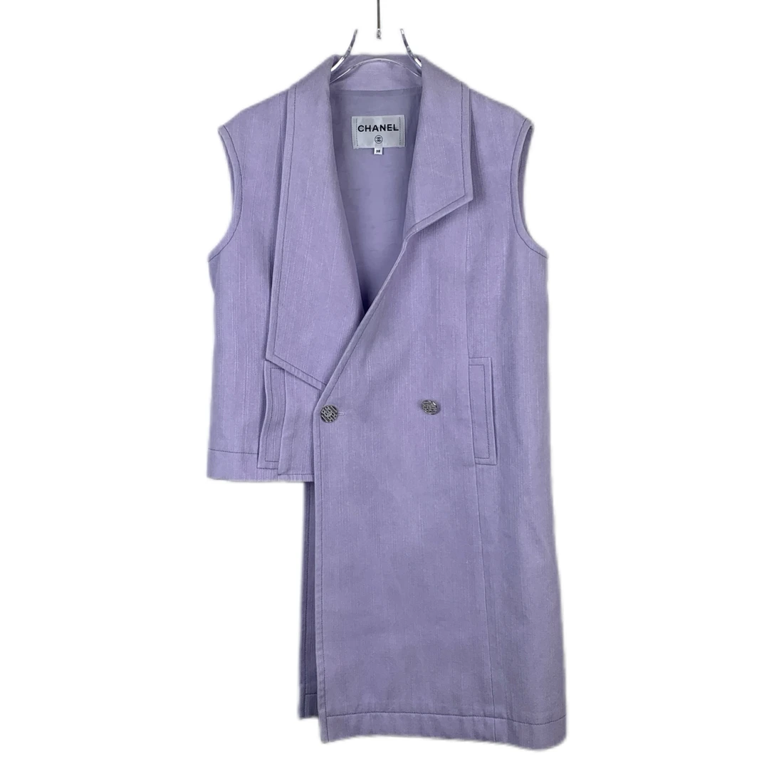 99新 Chanel/香奈儿 不规则设计马甲外套/012443