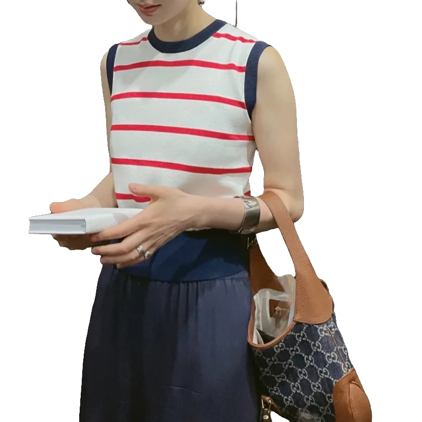 95新 LouisVuitton/路易威登 /条纹马甲背心 /012882